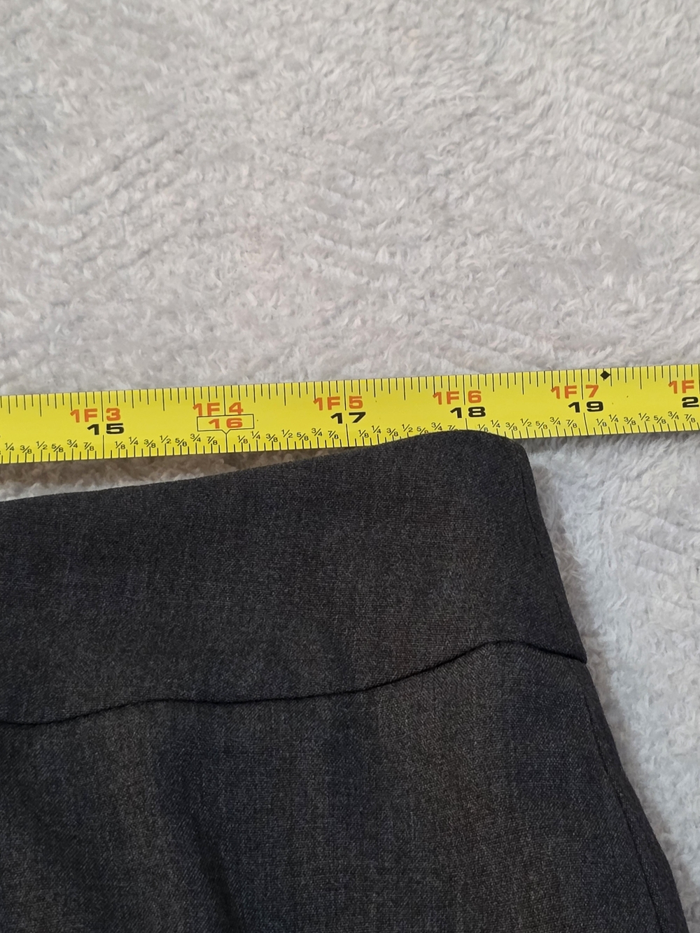 Calvin Klein Pencil Skirt Women's 14W Gray - Picture 9 of 11